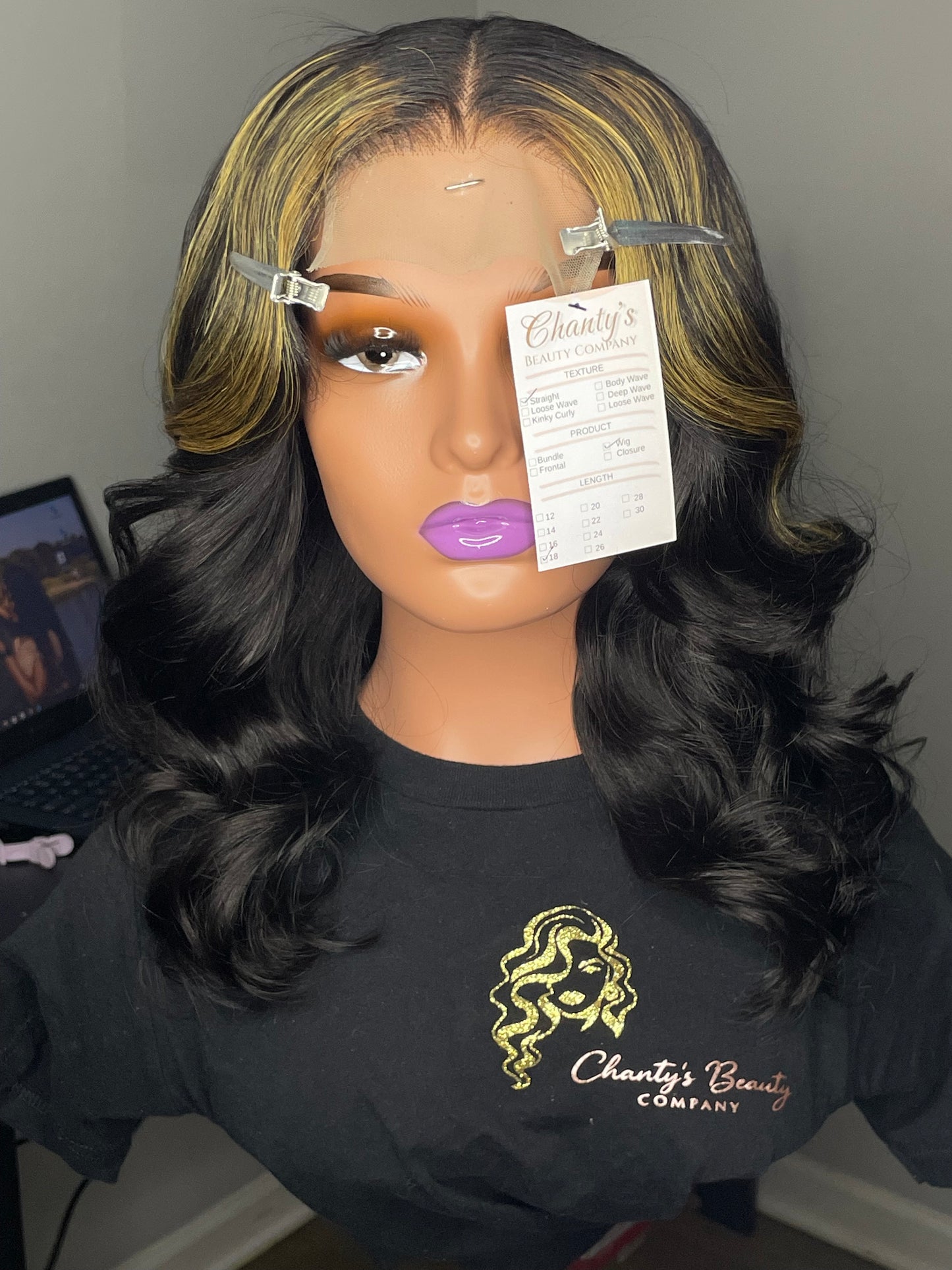 Latoya 18” Pre-Styled Luxury Wig